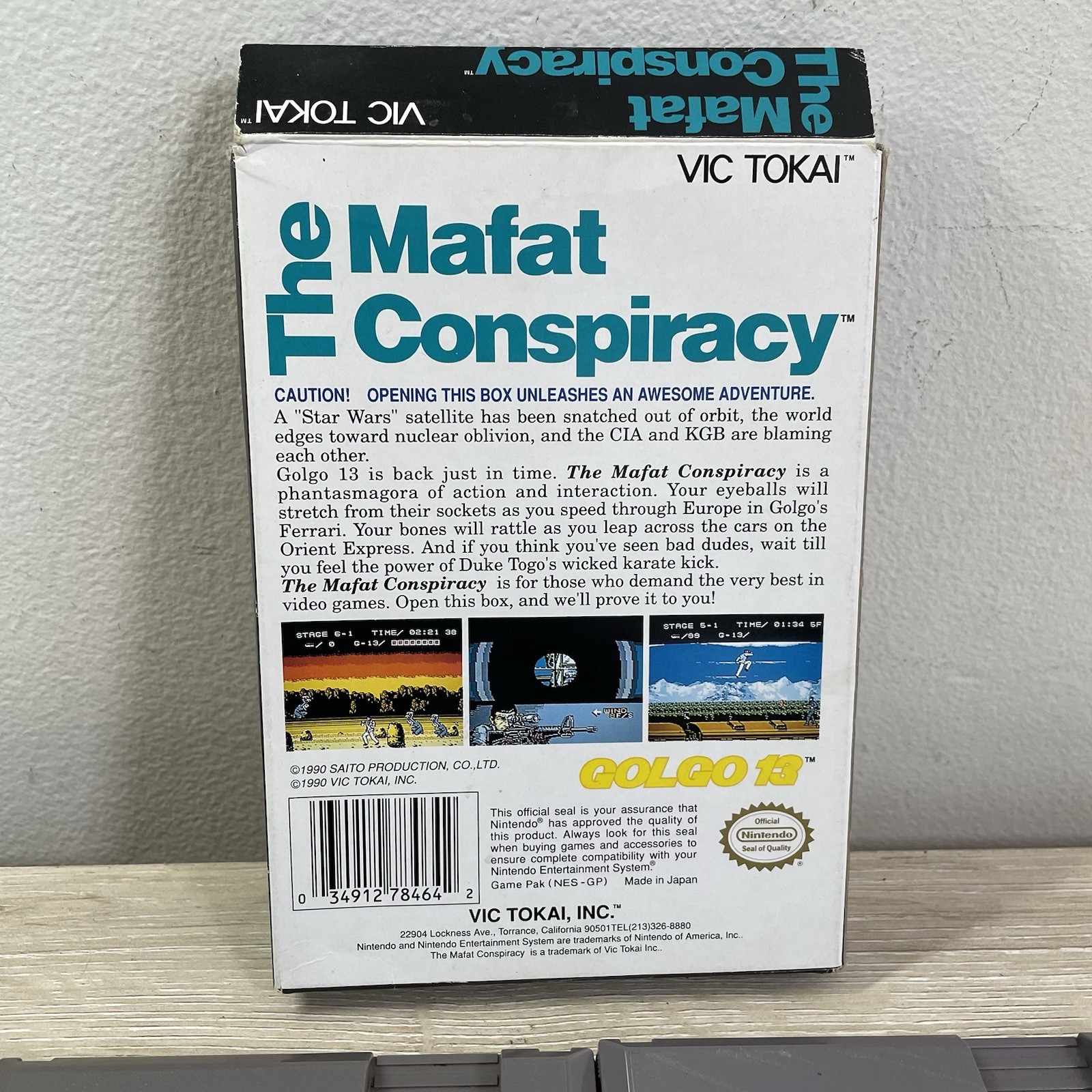 Nintendo NES-101 Top Loader Console Control Deck W Controller And Games -Tested