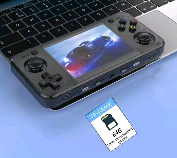 Retro R36H Linux System Open Source Portable Console 3.5 IPS Screen RK3326