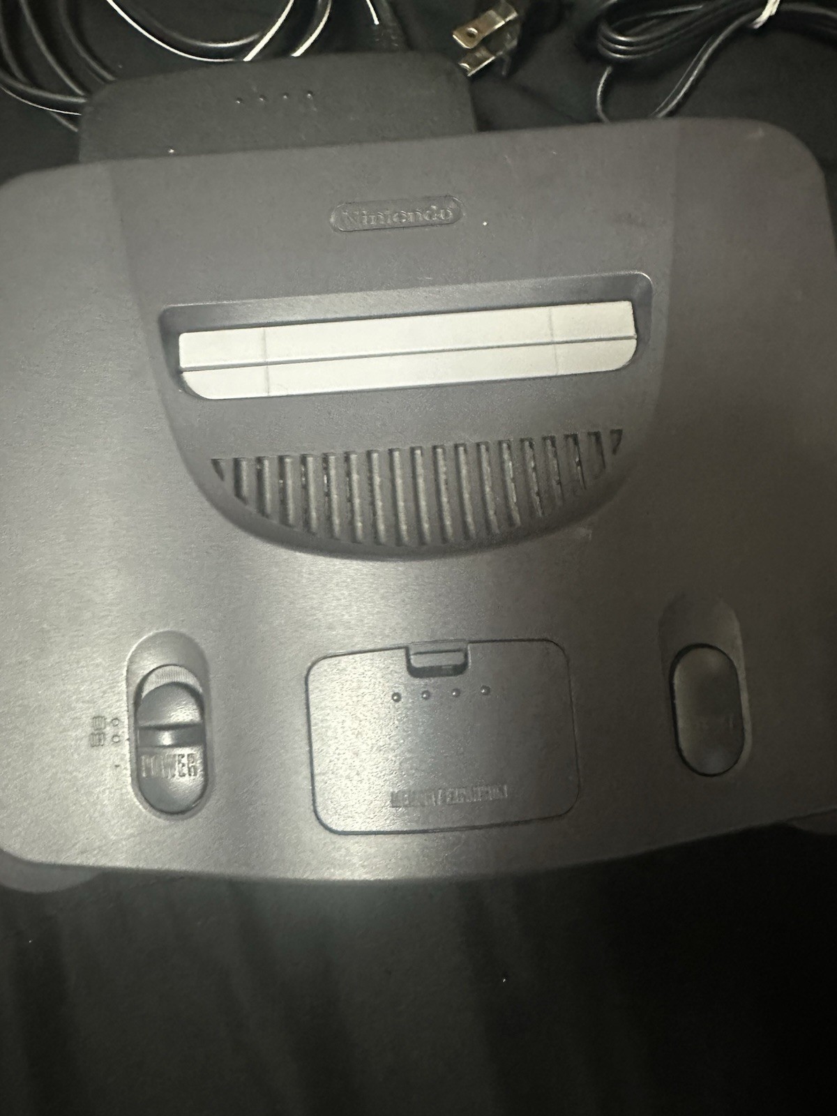 Nintendo 64 System Home Console With Extra Controller – Charcoal Gray