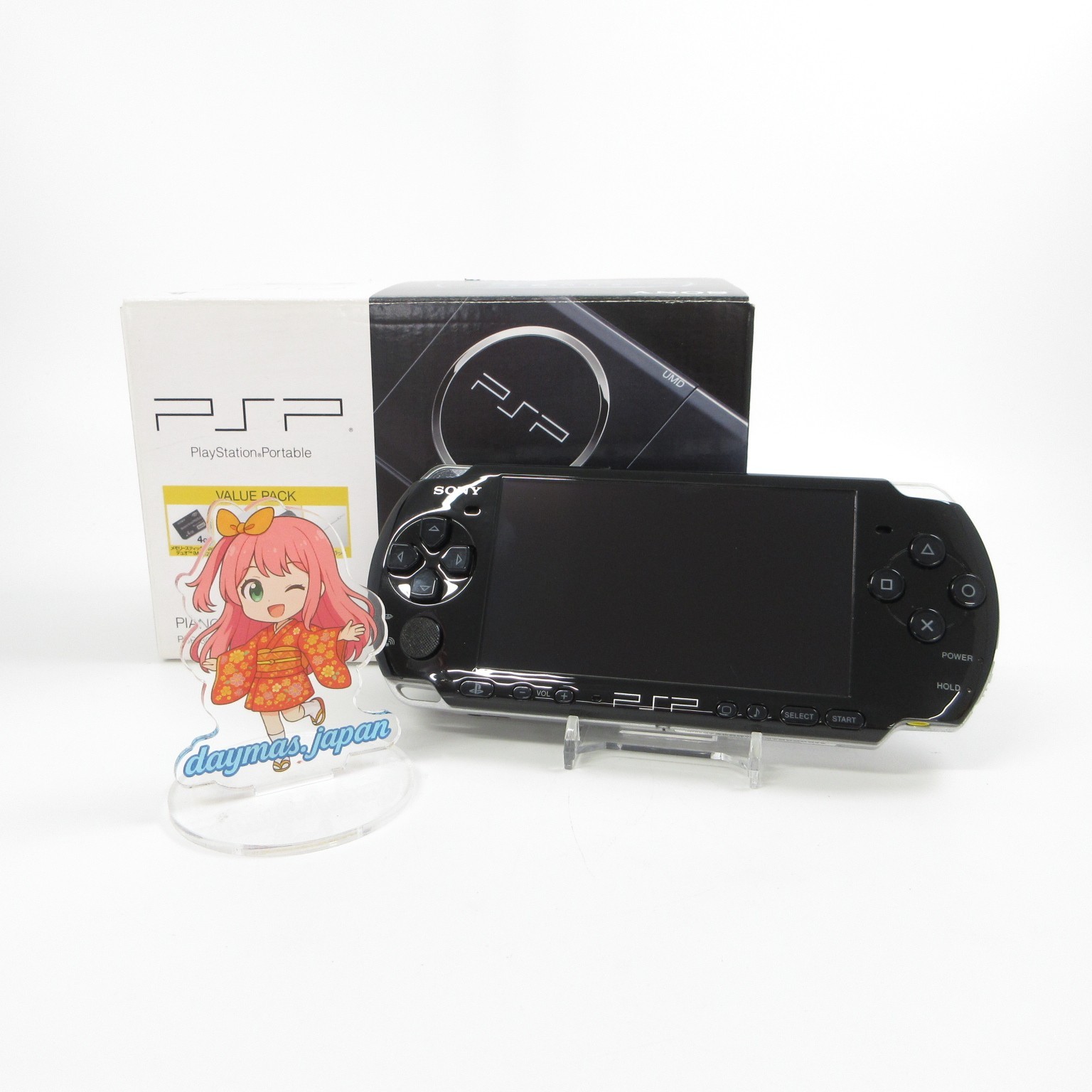 【Near Mint】Sony PSP-3000 Piano Black Console No Battery Japan Ver. #Arr08/0603/0