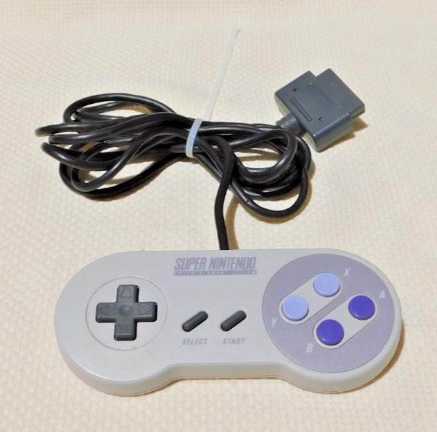 Super Nintendo SNES Console SNS-001 Controller, Power Cord, & AV Cables Tested