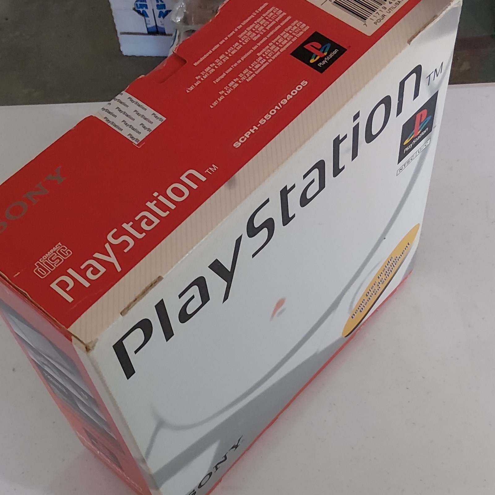 Sony PlayStation SCPH-5501 Gray Console NTSC-U/C Boxed w/ Demo Disc