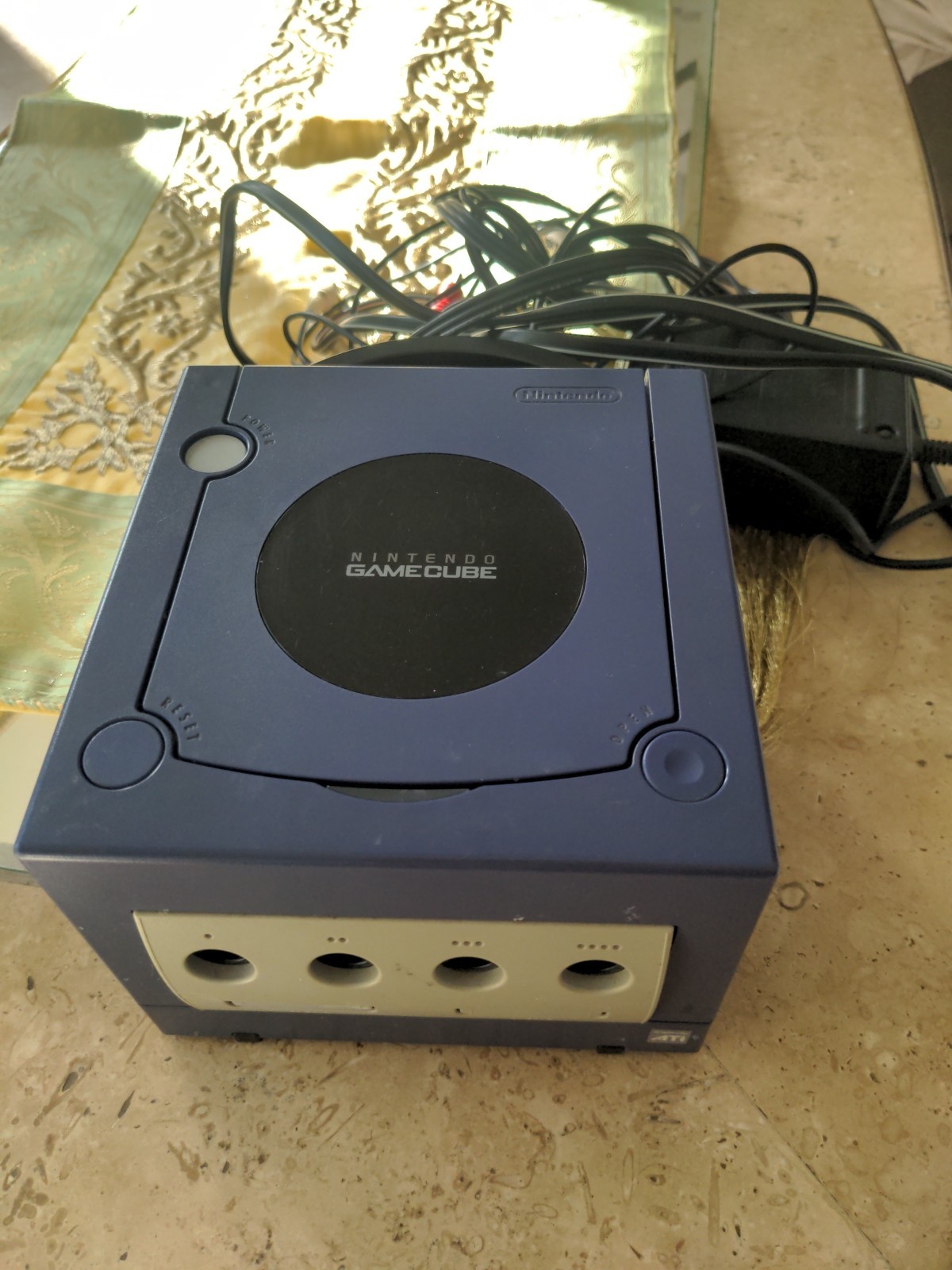 Nintendo GameCube Comes With Two Controllers Two Games Used Good Working Cond.