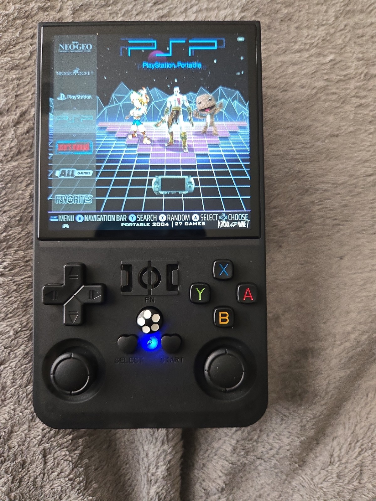 R36 MAX Handheld Game Console