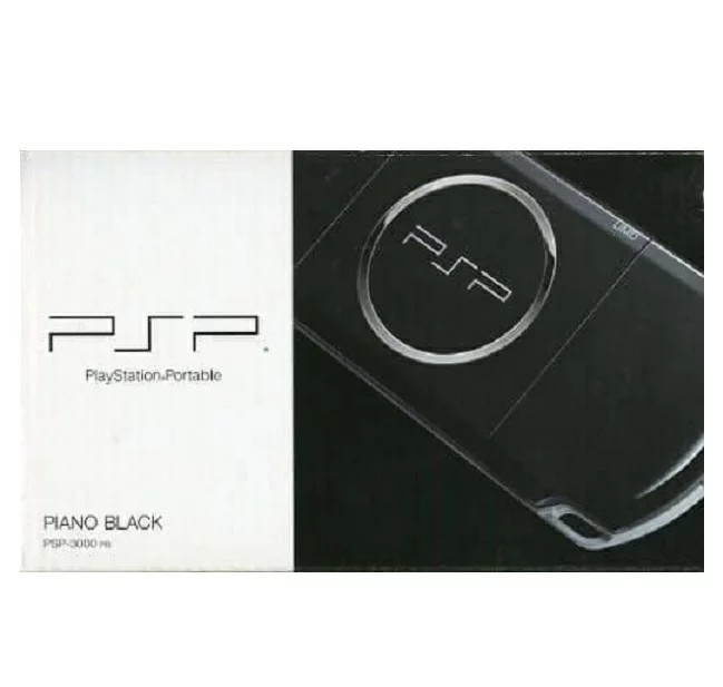 Sony PSP-3000 Piano Black PSP-3000PB Handheld Console Japan Model – Brand New