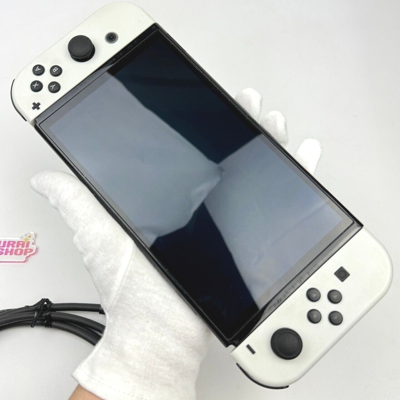 Nintendo Switch OLED Console Dock Grip Charger HDMI Choice Set Scratches Screen