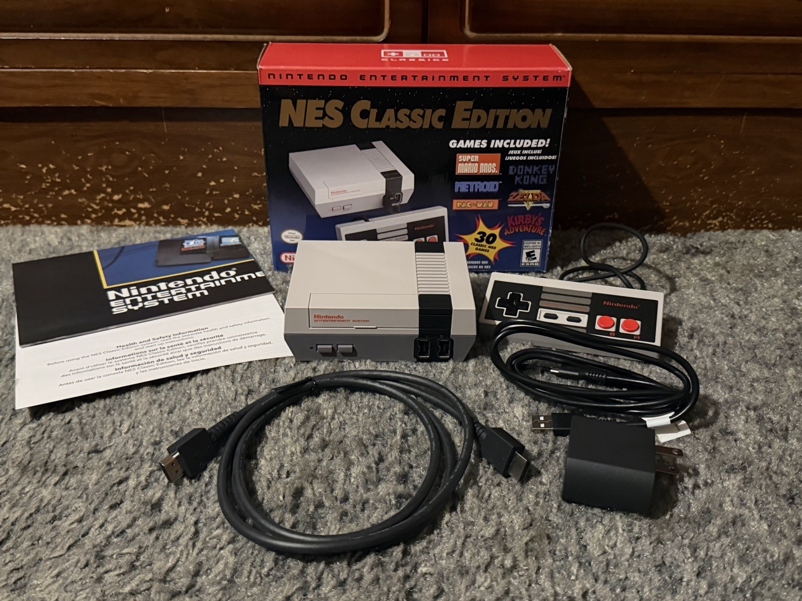 Genuine Nintendo NES Classic 2016 First Edition Mini Game Console Collectible