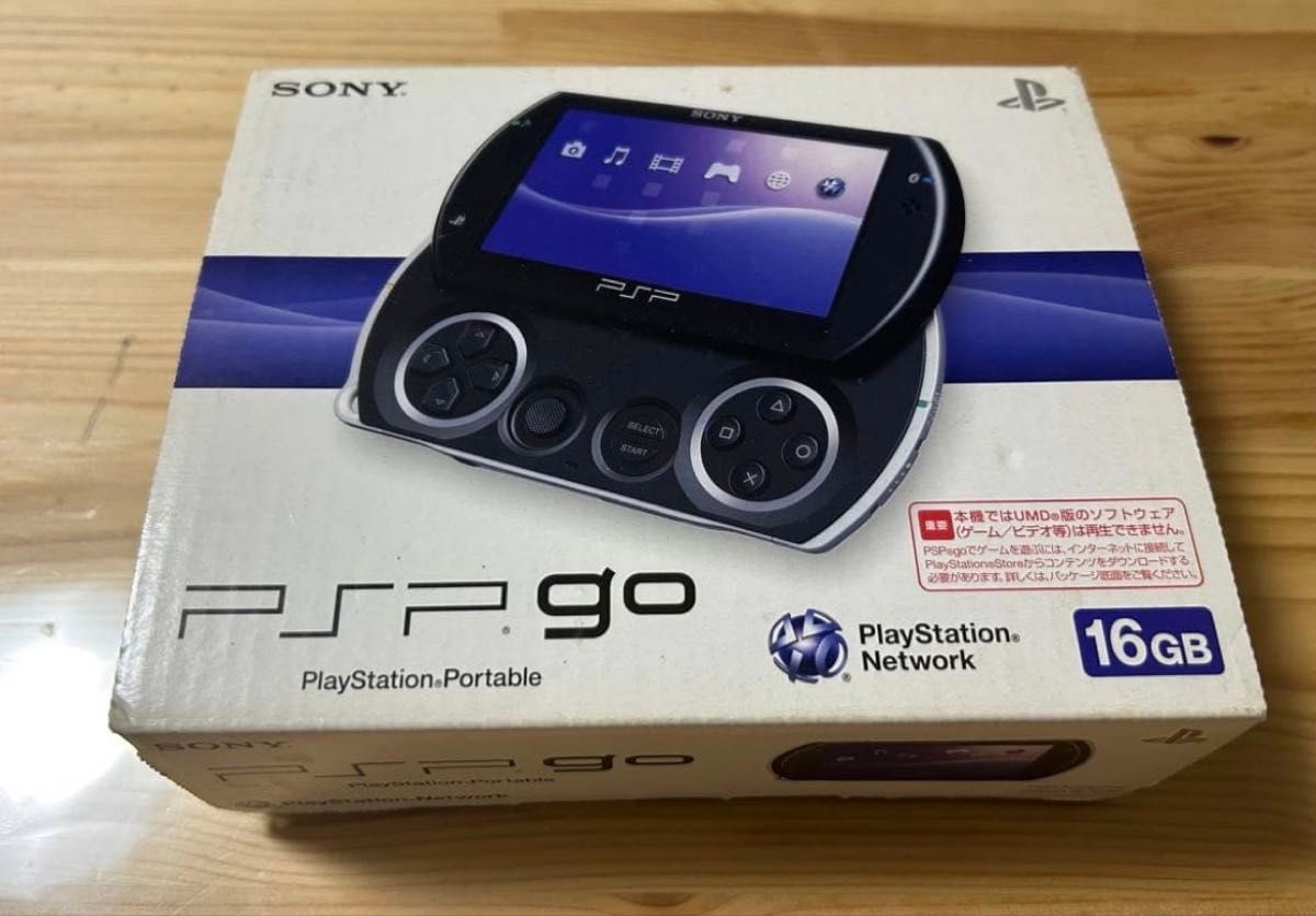 Sony PSP go PSP-N1000 16GB Piano Black Console Tested Used Japan Model