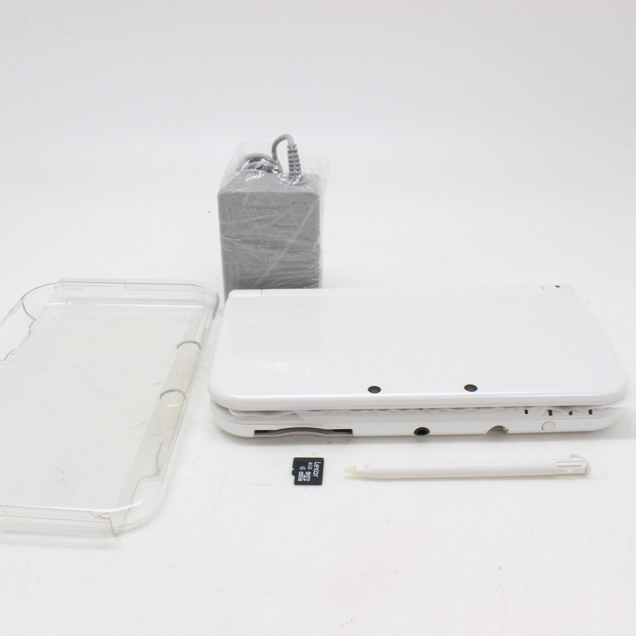 [ MINT ] NINTENDO NEW 3DS XL PEARL WHITE Game Console From Japan 4277