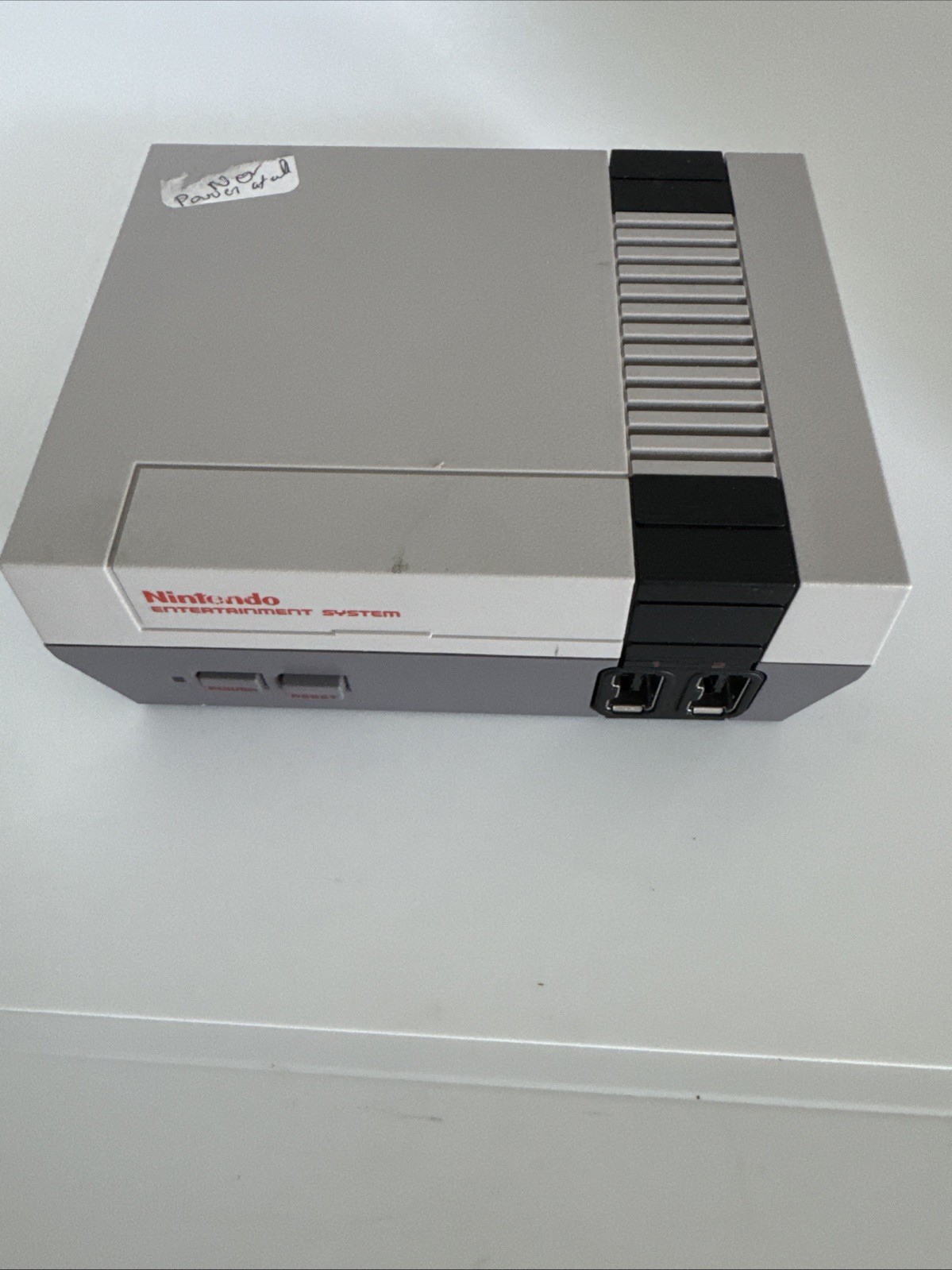 Nintendo CLV-001 NES Console Only. Not Working. No Power And Sold AS IS.