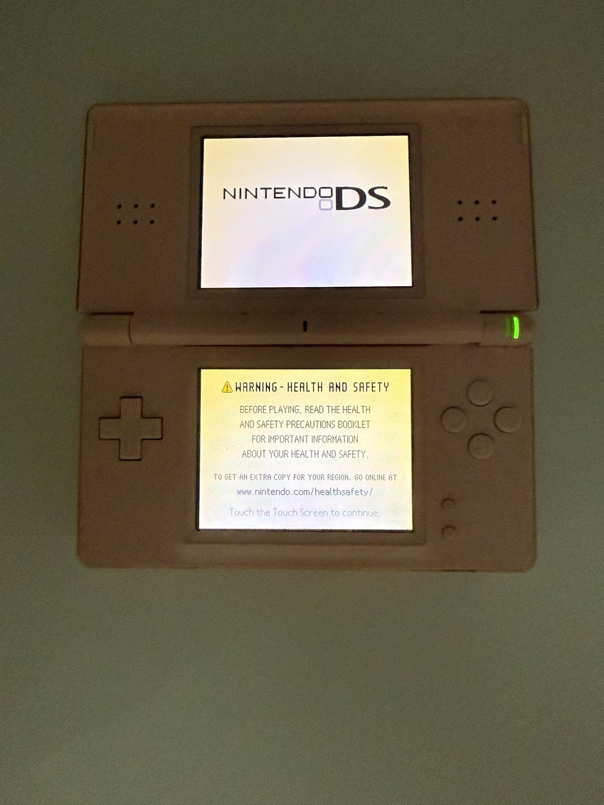 Nintendo DS Lite Pink Touchscreen USG-001 NTSC-J (Japan) Region Free Works Read