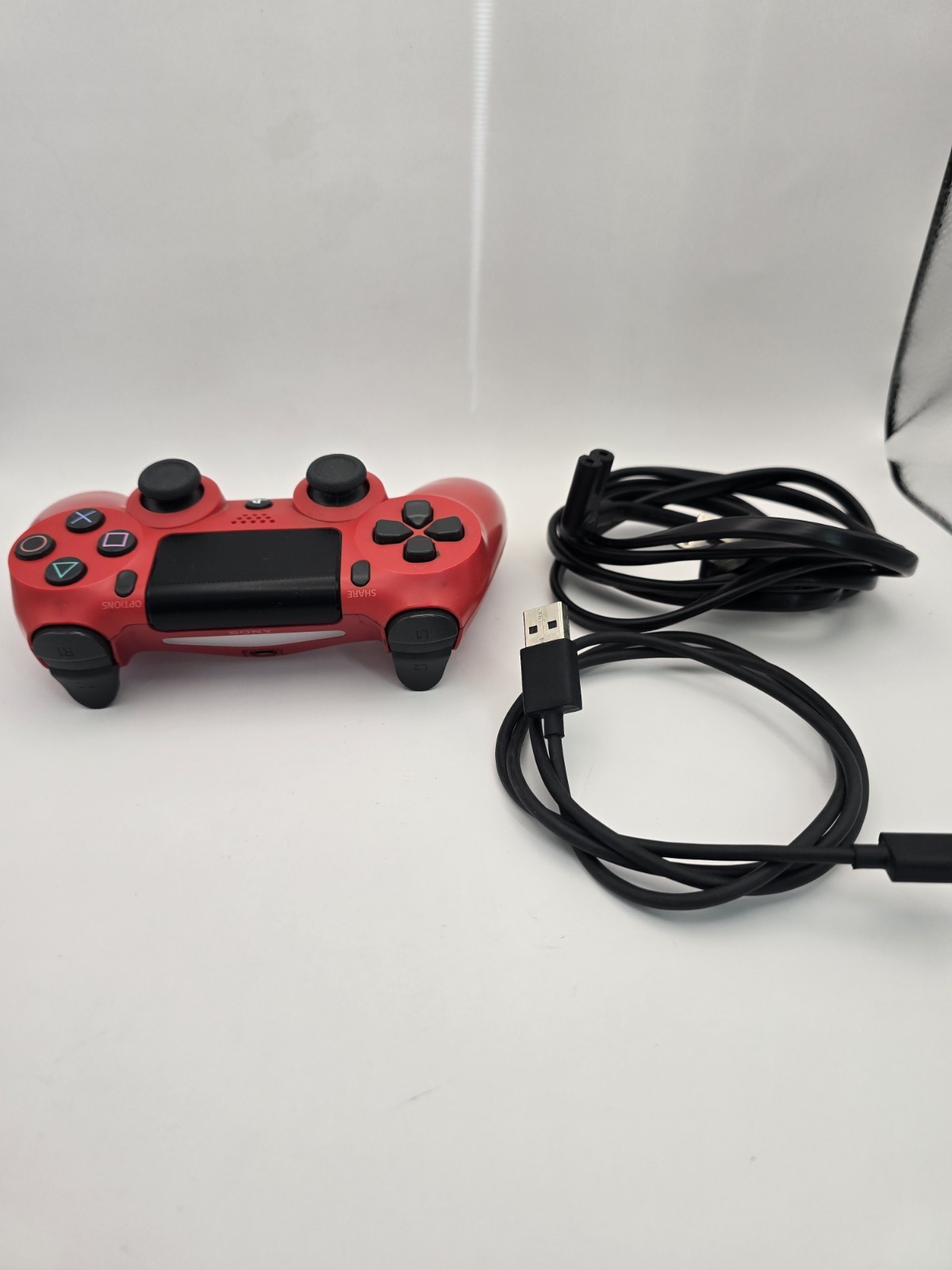 Sony PlayStation 4 PS4 Slim 500GB Console Bundle + Magma Red Controller & 7 Game