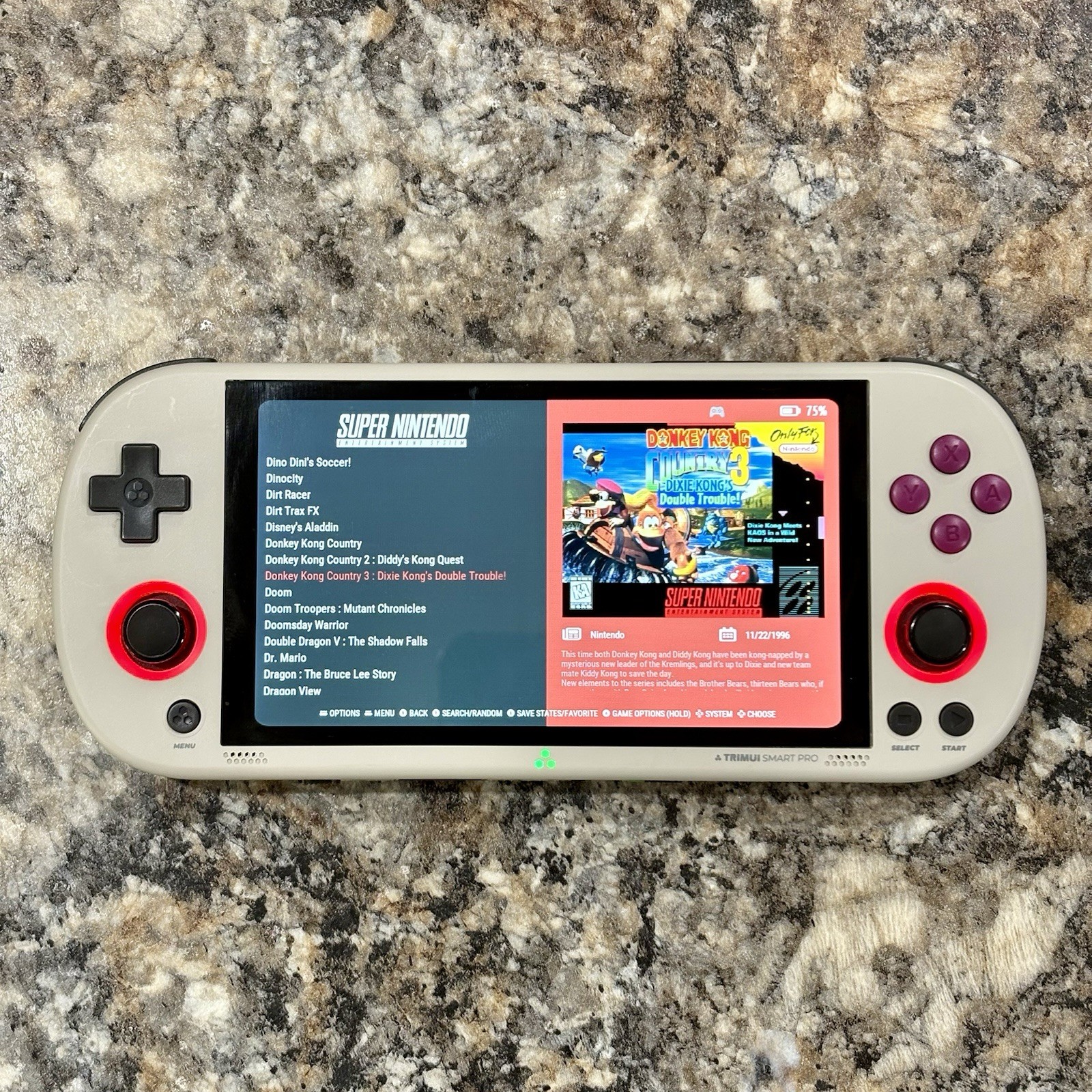 Trimui Smart Pro, Retro Gaming Handheld, New 64GB Card, Custom Ready To Play