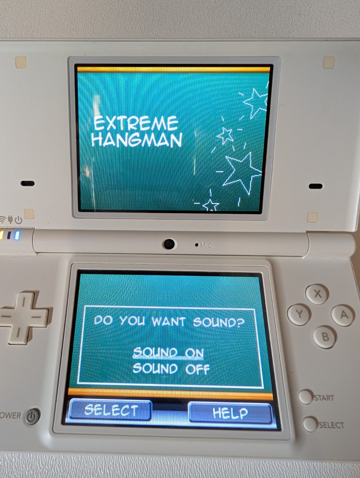 Nintendo DSi White Preloaded Library (8 games) Cartridge Game (1) Charger Stylus