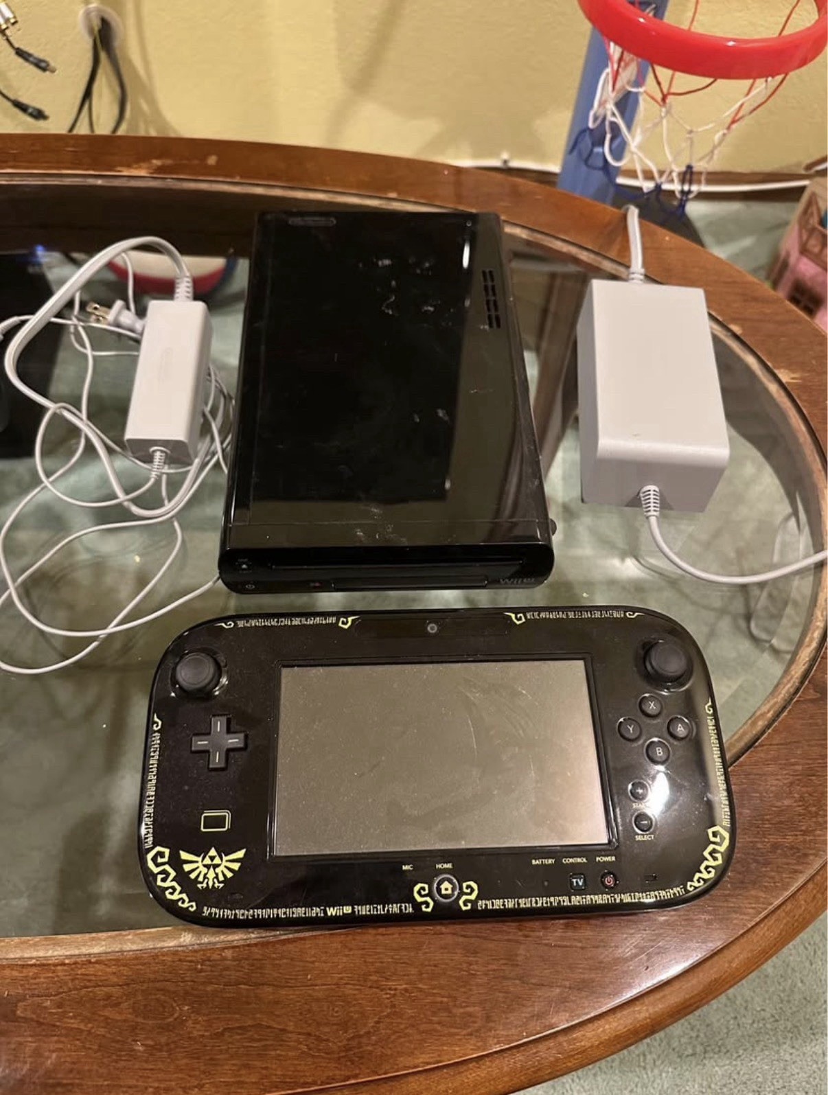 Nintendo Wii U Wind Waker Edition With Games