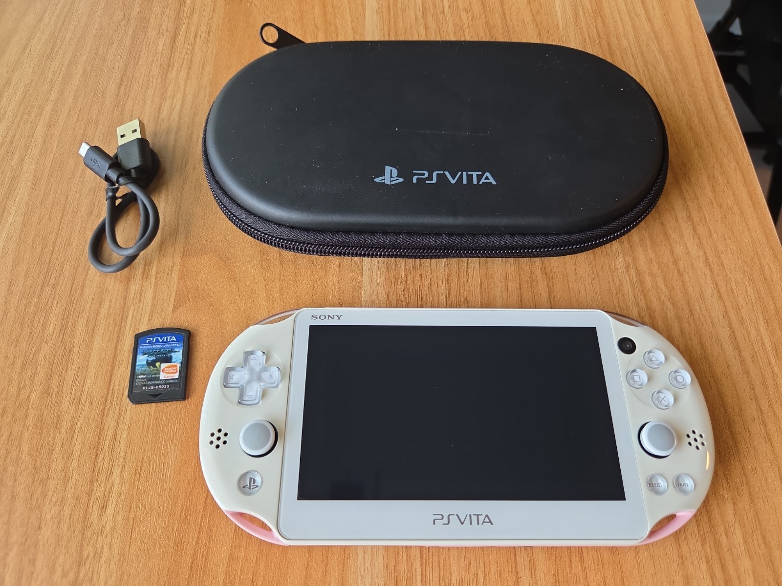Sony PlayStation Vita-2000 Series Handheld Console White Pink