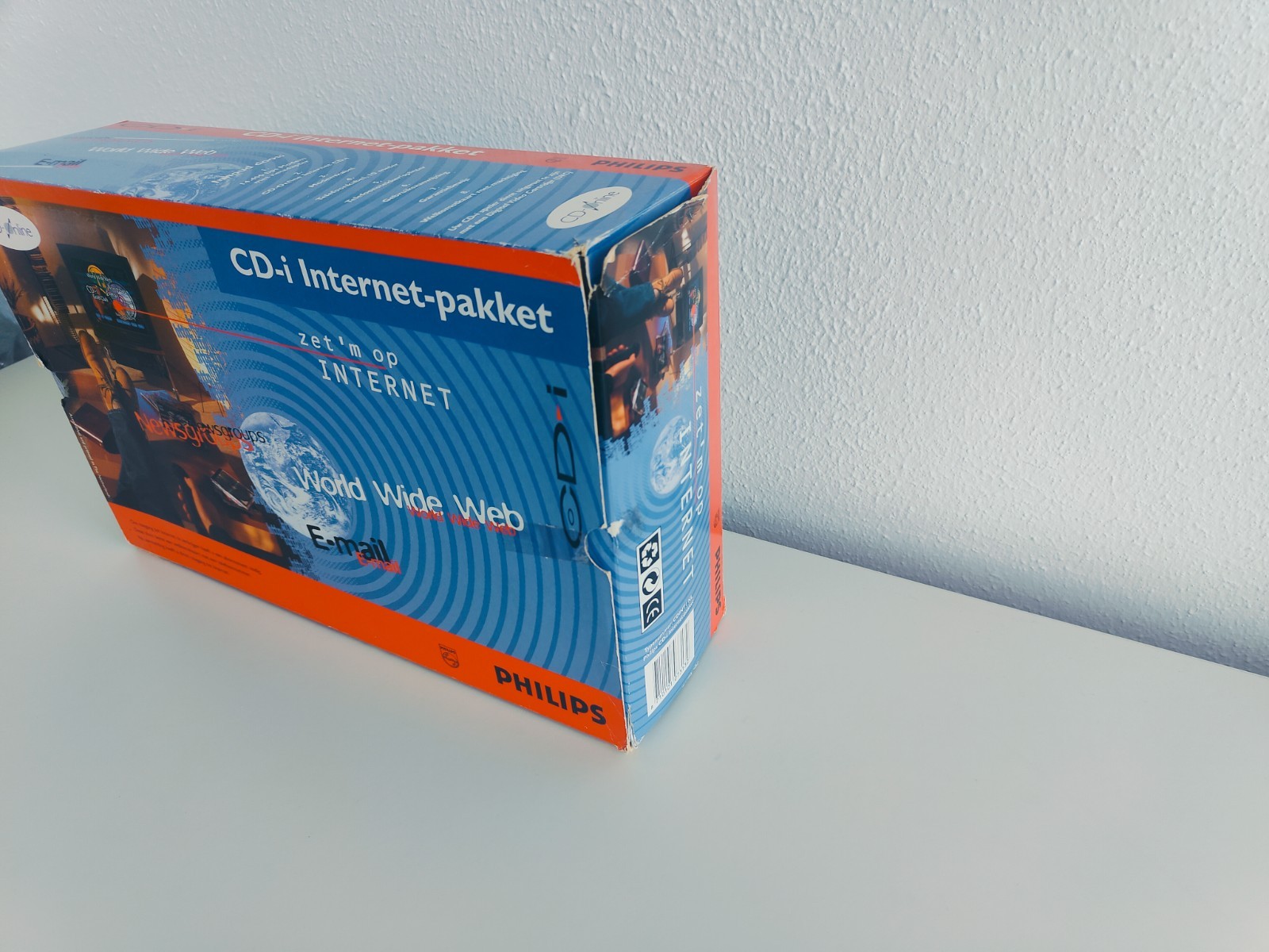 Rare Boxed World Wide Web Internet CD-ONLINE Package Philips Cd-i Philips Cdi