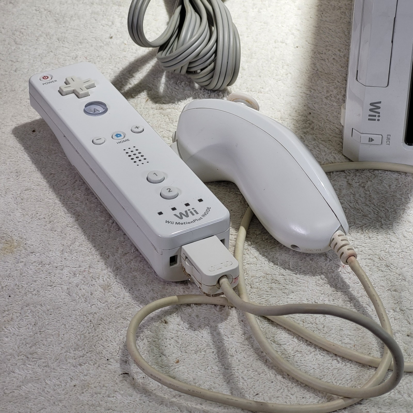 Wii Console Bundle – Tested/Working, Model RVL-101, Motion Bar, Controller, EX