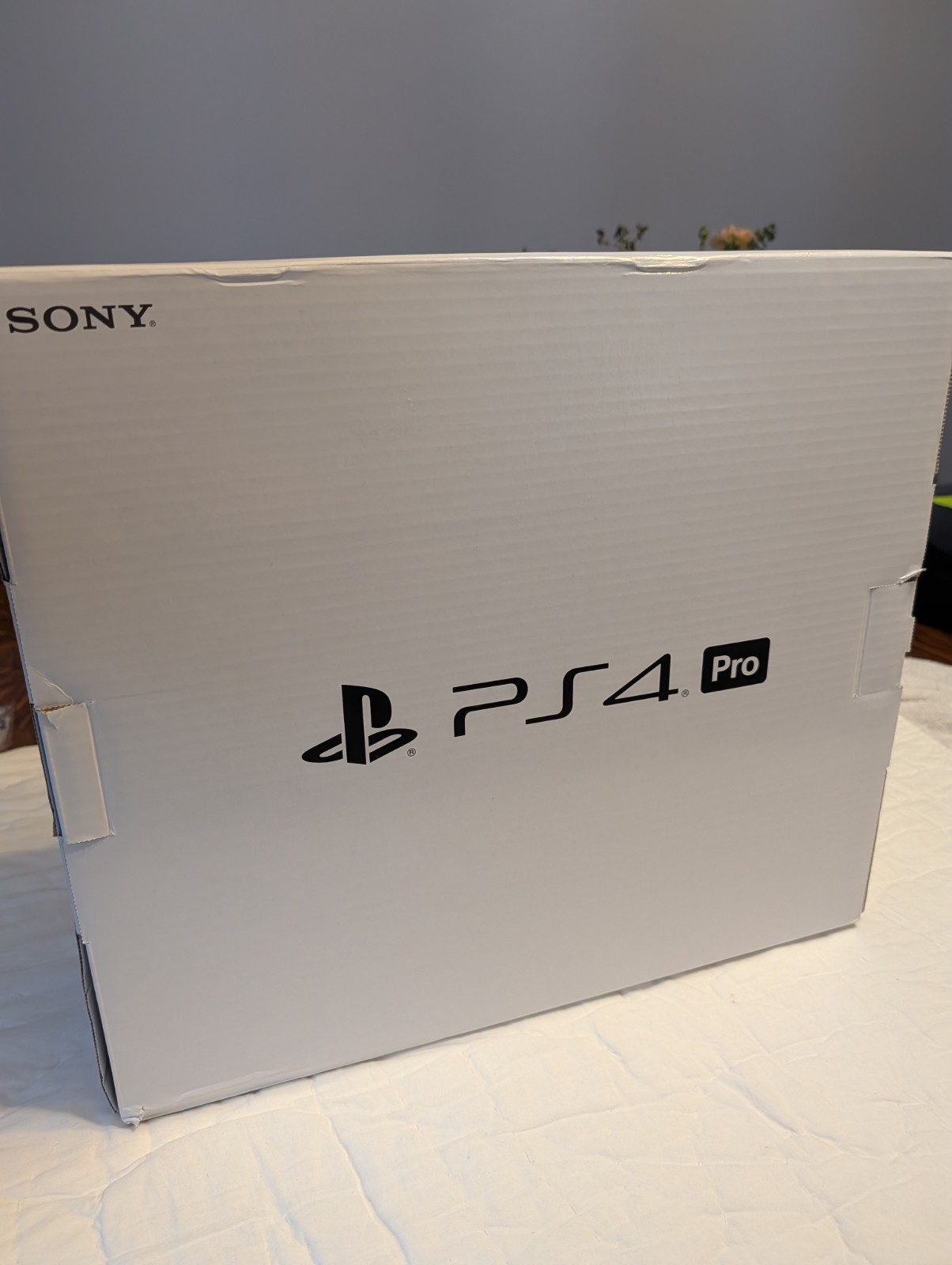 Sony PlayStation 4 Pro Console – Original Box, Wired Headset(for parts)