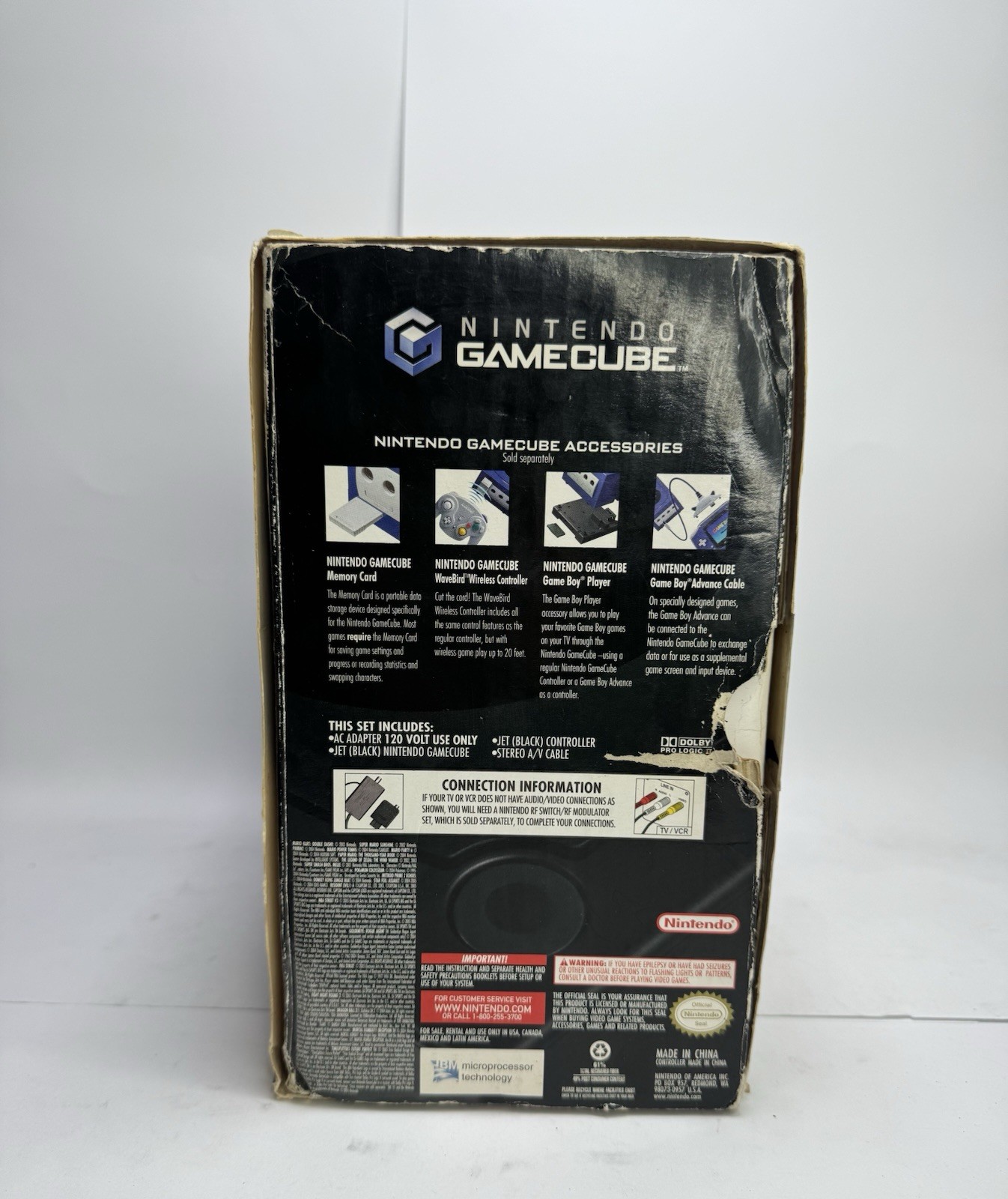 Very Rare Nintendo GameCube Console- Mario Strikers Bundle – Mexico Exclusive