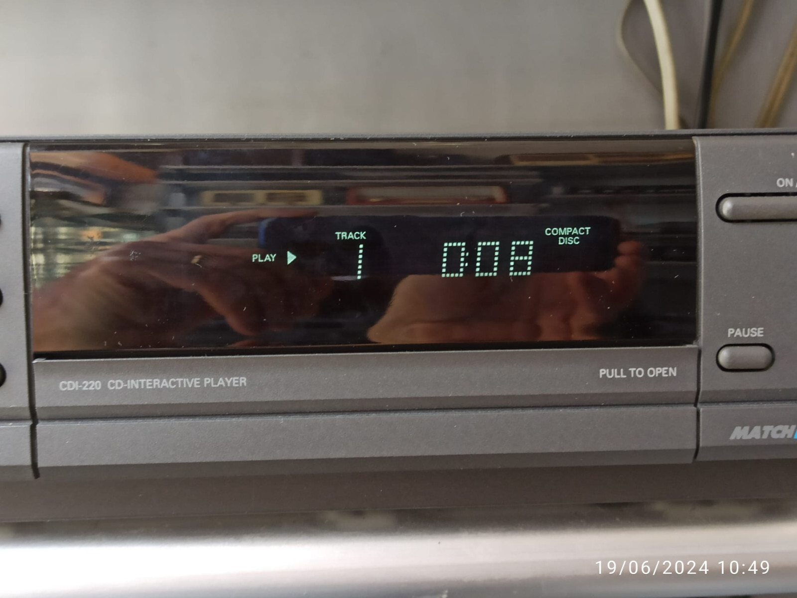 Philips CDI 220 Match Line + 10 Interactive Video Games