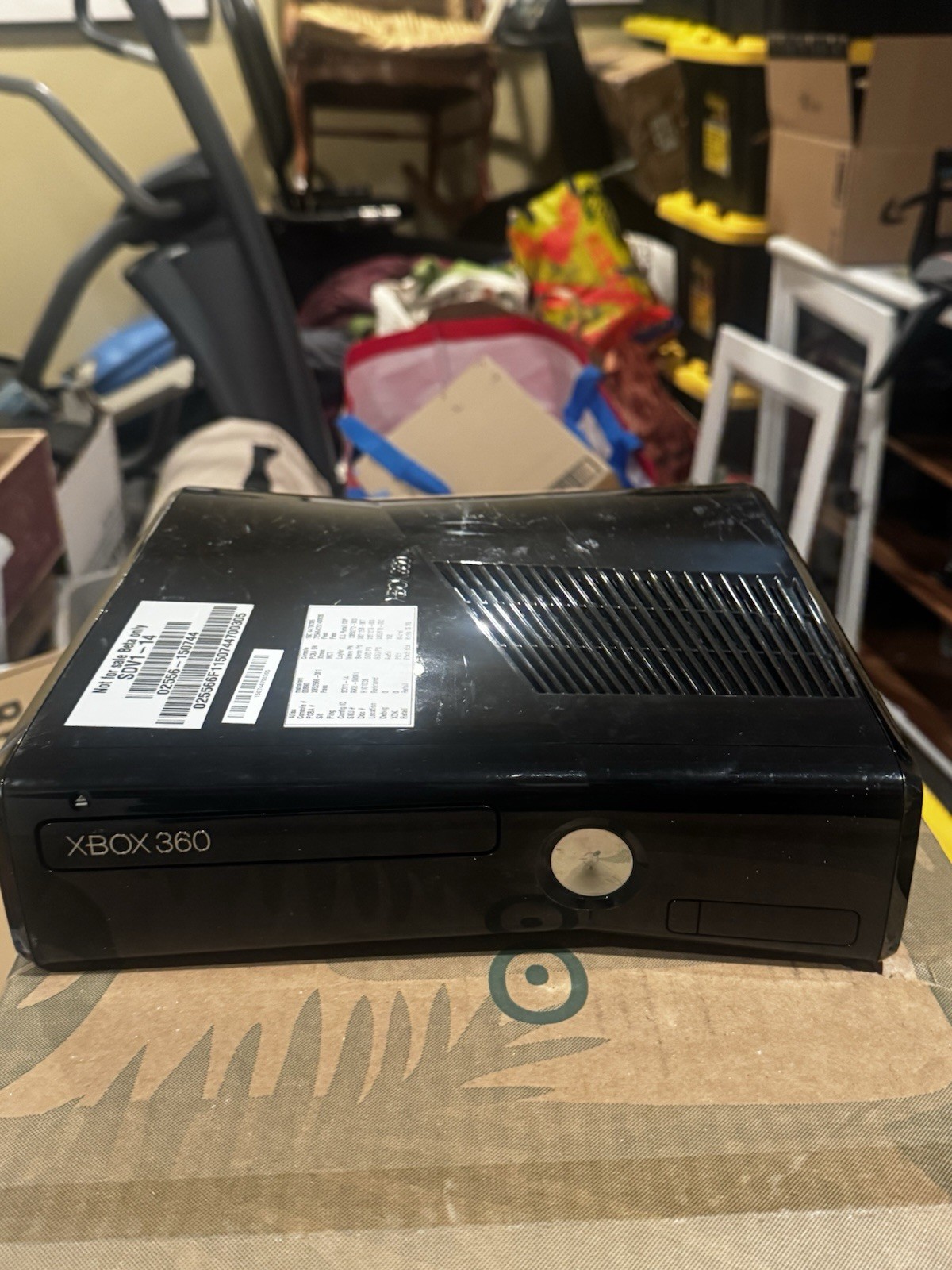 Microsoft Xbox 360 Black Console Beta Unit SDV1-14 NTSC-U/C 1080p