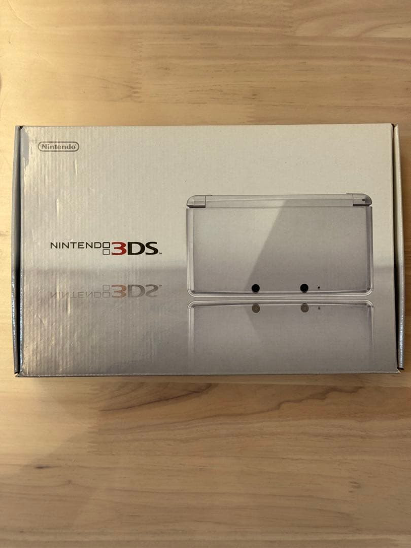 Nintendo 3DS Ice White Console Charger Box Japanese ver [BOX]