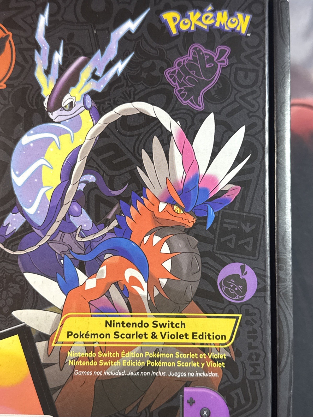 🔥 EMPTY Switch Box Only Nintendo Pokemon Scarlet and Violet OLEd BOX