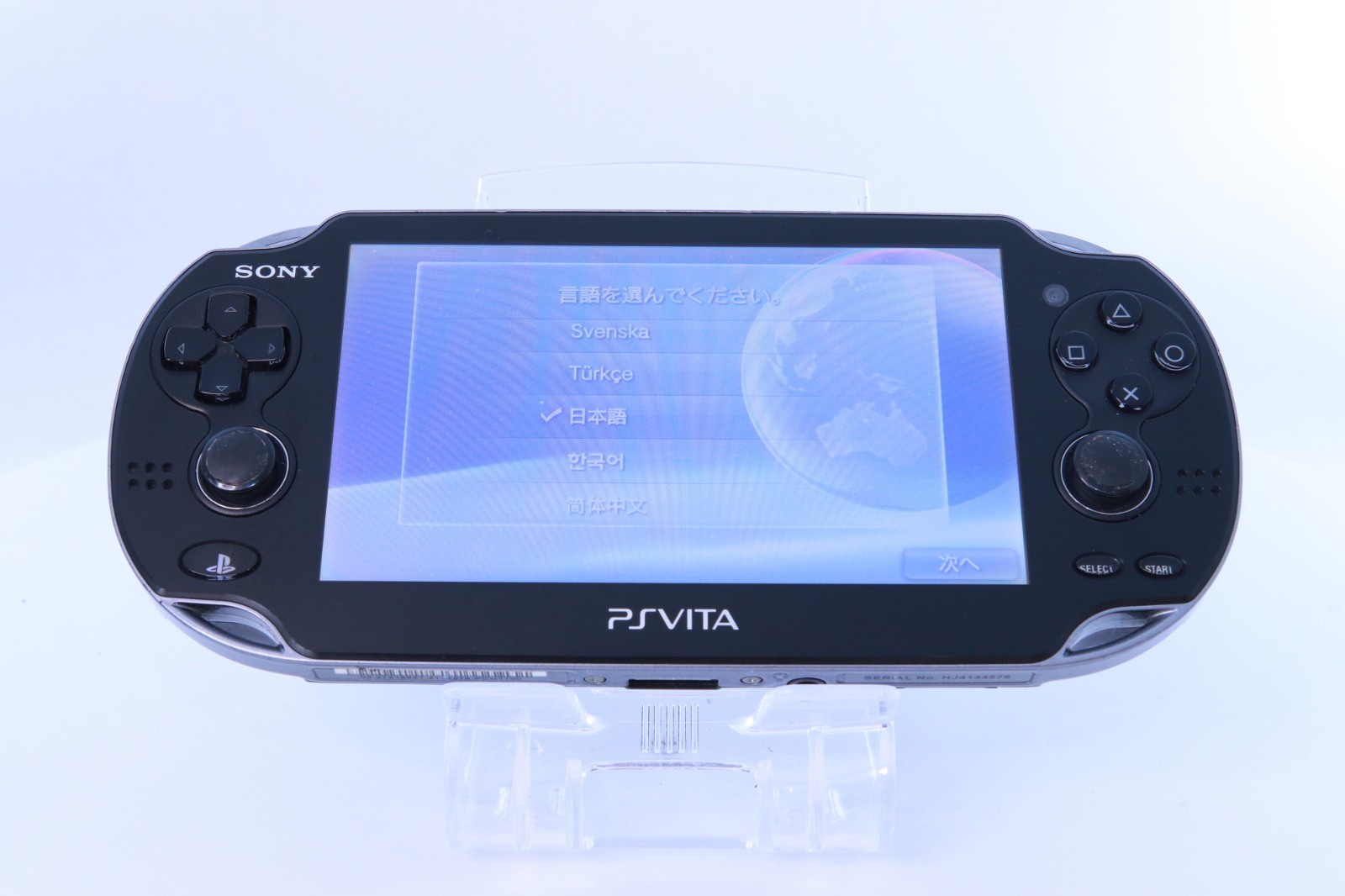 JP Game PS Vita PCH-1100 Black [ Rank：B]