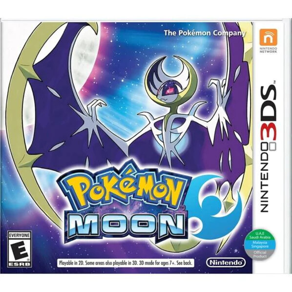 Pokemon Moon 3DS Brand New Game Special (Multiplayer, 2016 RPG)