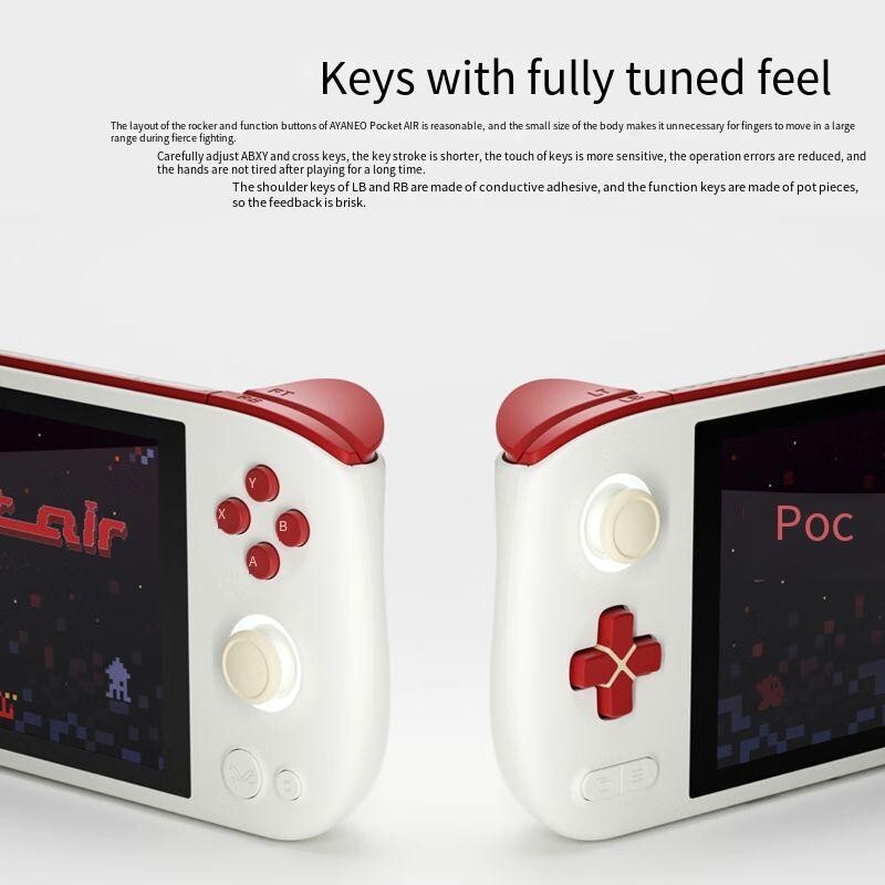 AYANEO Pocket AIR Handheld Game Console Android 12 5.5″ 1080P AMOLED Screen NEW