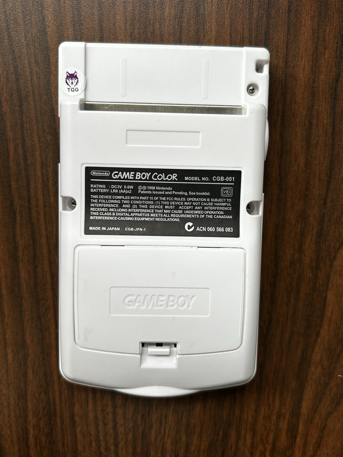 white(teal buttons) Nintendo Gameboy Color OLED AMOLED Consoles Touch Screen-