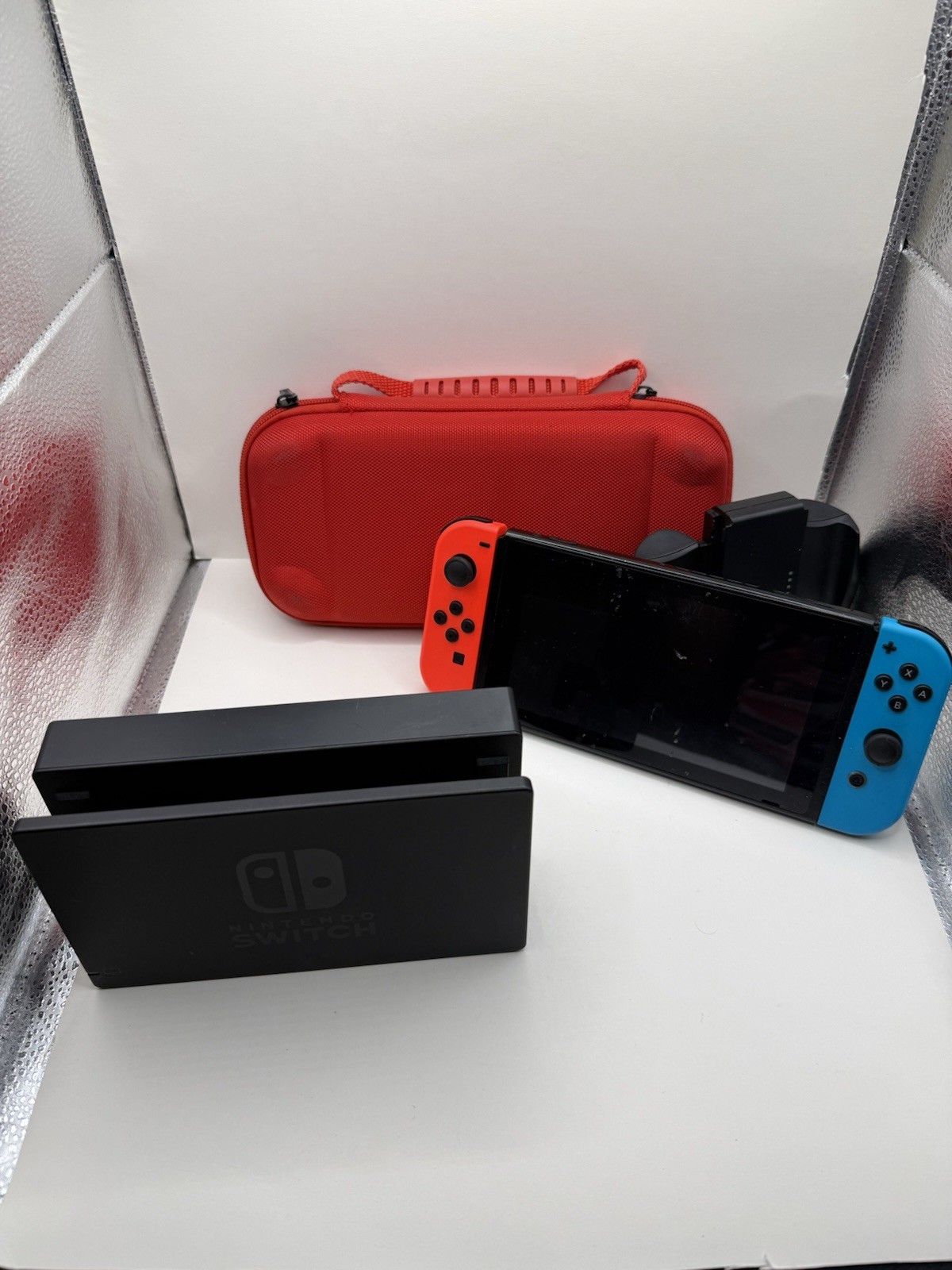 UNPATCHED Nintendo Switch HAC-001 Bundle w/Dock – Tested Working