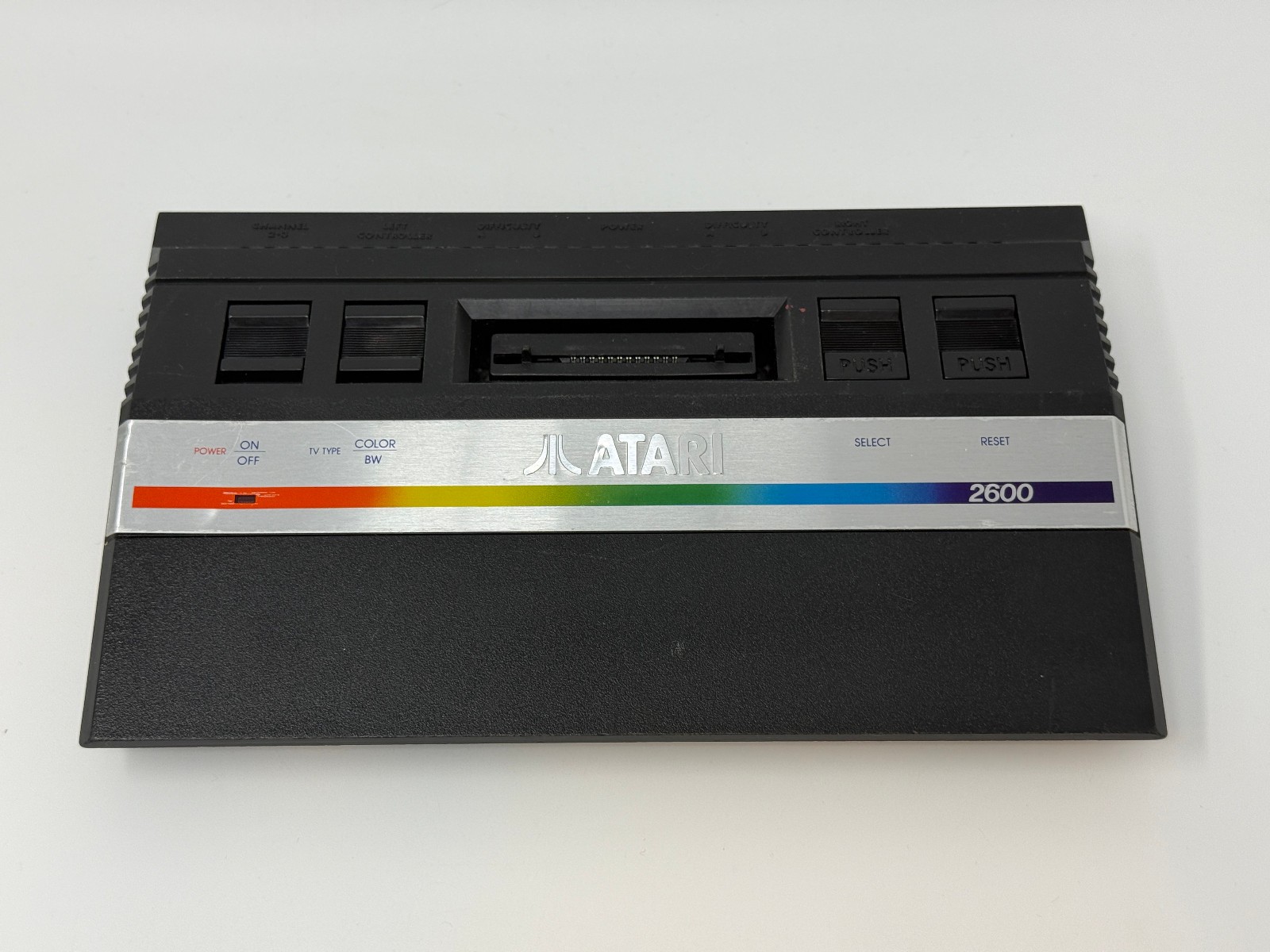 Atari 2600 Jr. Game Console *NO CORDS, GAMES OR CONTROLLERS – TESTED*