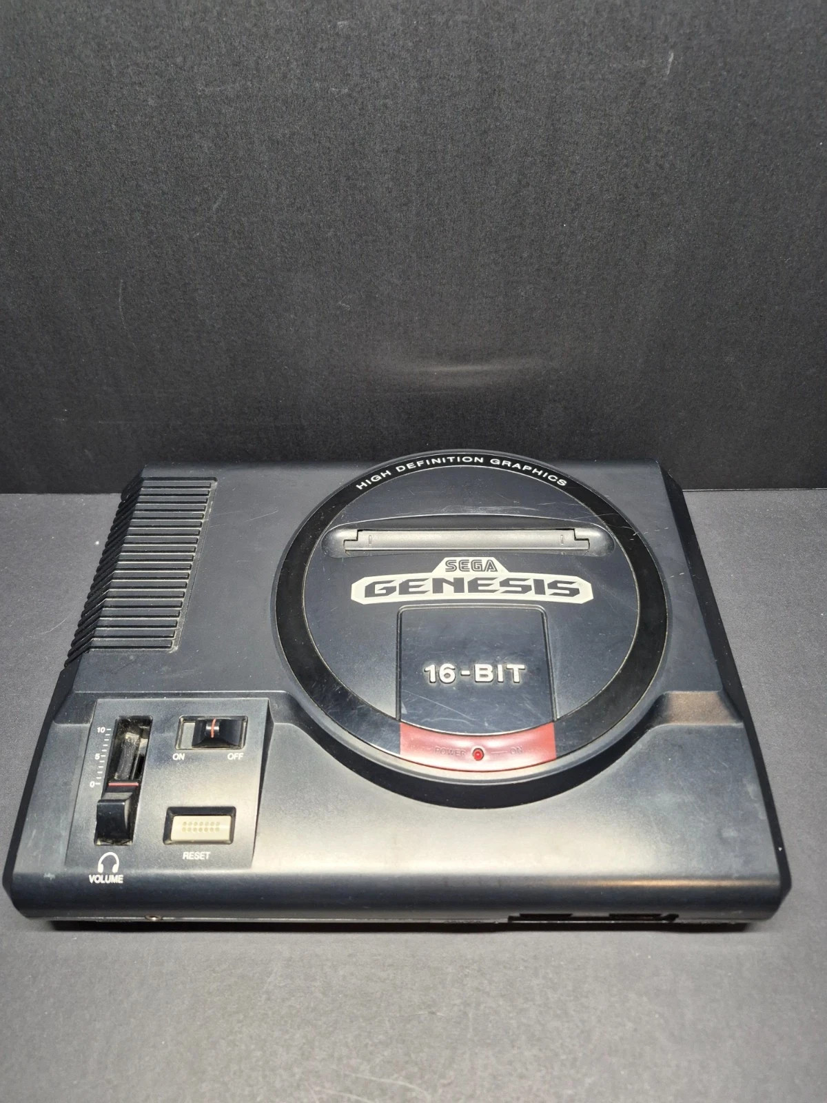 Sega Genesis 16-Bit Console Gaming System Black 1601