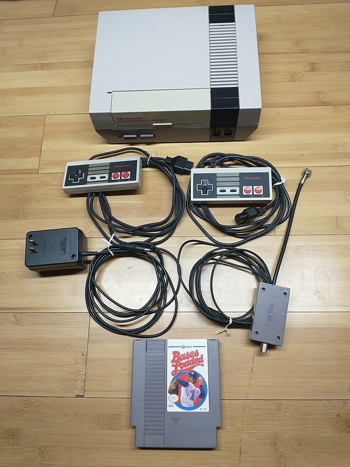 Nintendo NES Console With Game TESTED & WORKING! Read Description Please