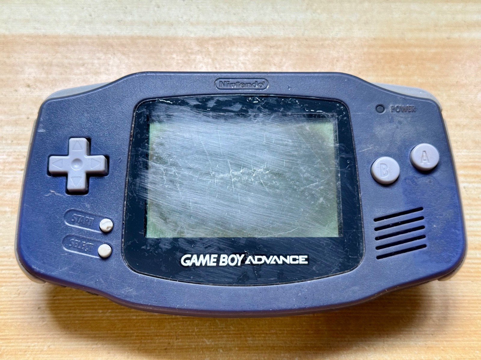 Nintendo Gameboy Advance AGB001 Cobalt Blue Handheld Console – Parts or Repair