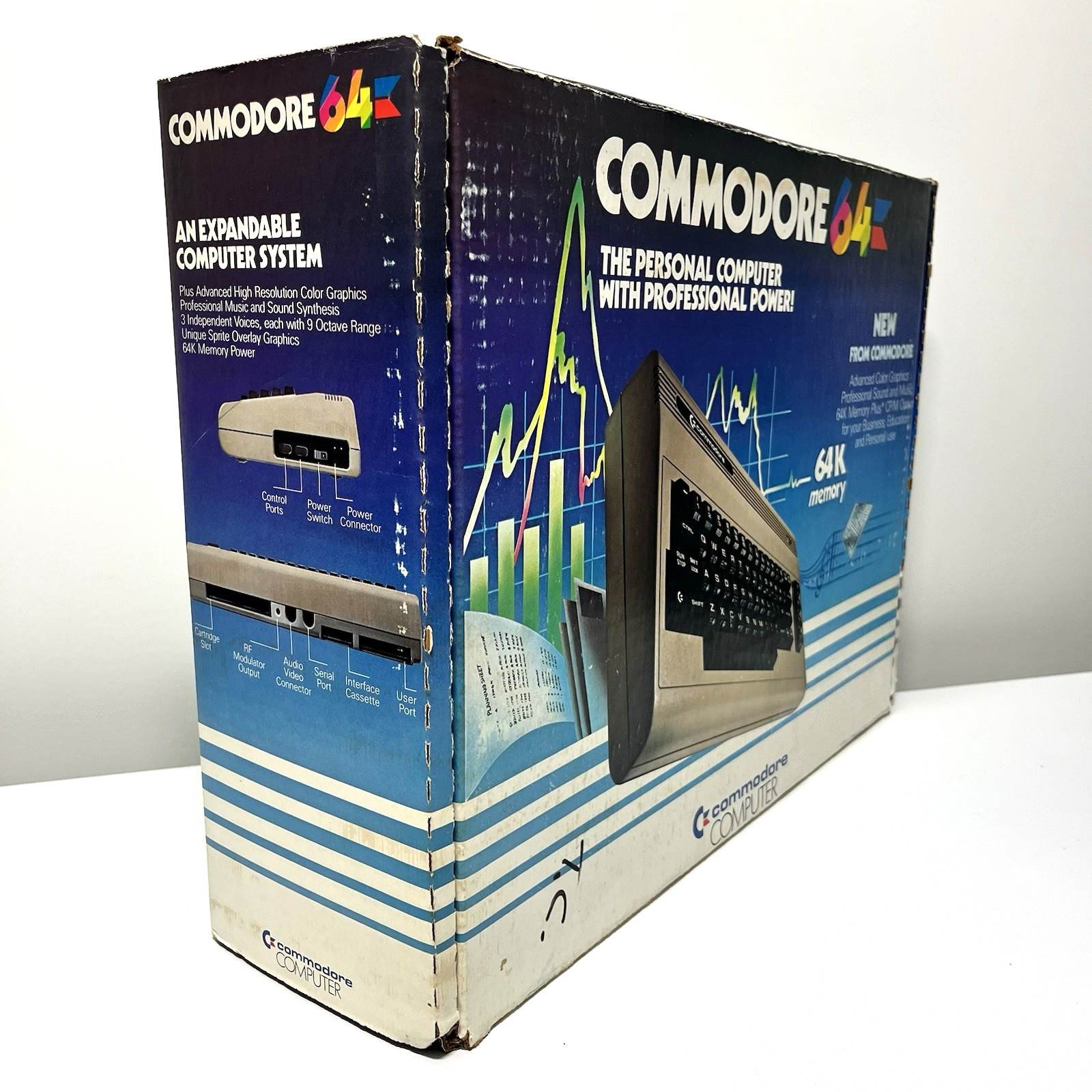 Vtg RARE Commodore 64 Console [Matching Serial #s] Bundle *IMMACULATE* w/ Extras