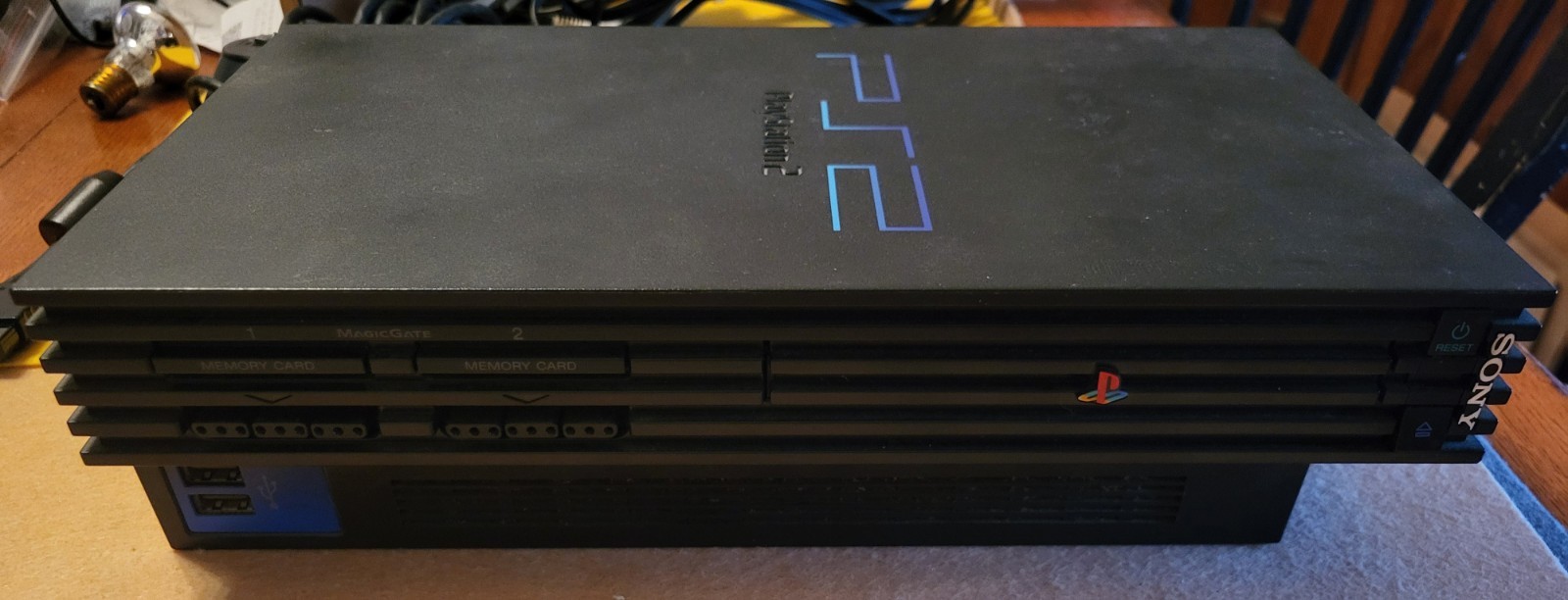 Sony Playstation 2 PS2 Console Bundle SCPH-50001 Cables 1 OEM Controller Tested