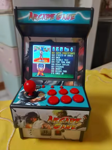🎮 Mini Portable Arcade Console 16 Bit 💾 2.8” LCD 150+ Retro Games SEGA