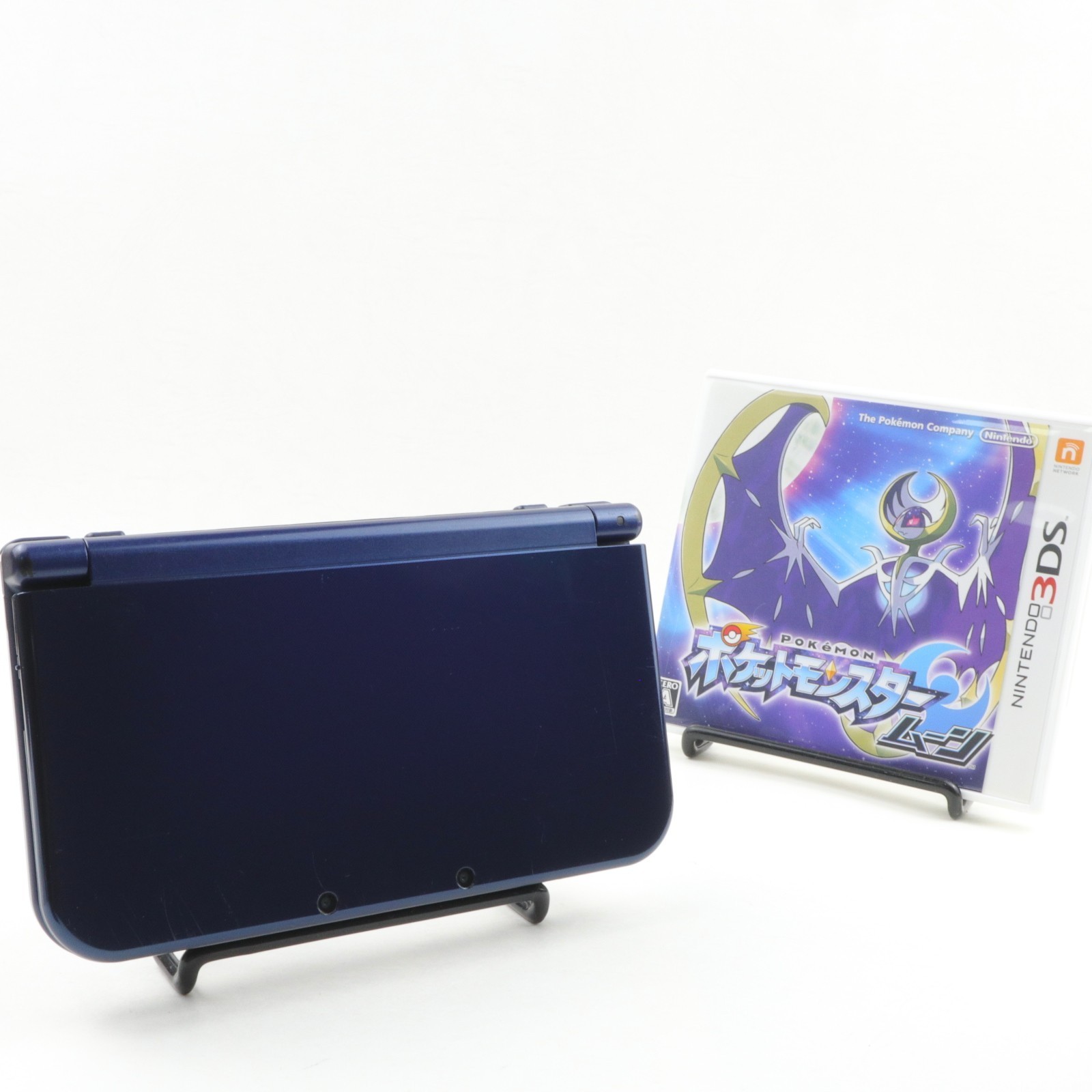 New Nintendo 3DS LL XL Console Dual IPS Metallic Blue Excellent / Region Free
