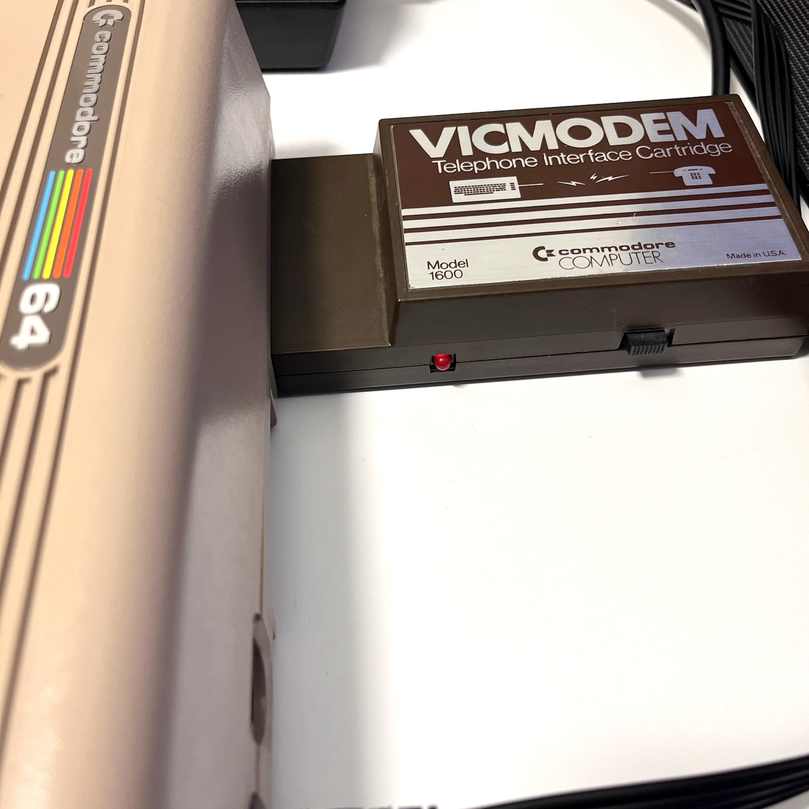 Vtg RARE Commodore 64 Console [Matching Serial #s] Bundle *IMMACULATE* w/ Extras