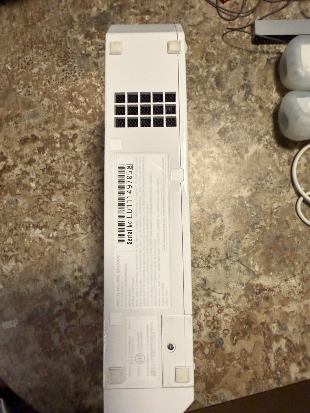 Nintendo Wii with Cords and Controllers – GameCube Compatible