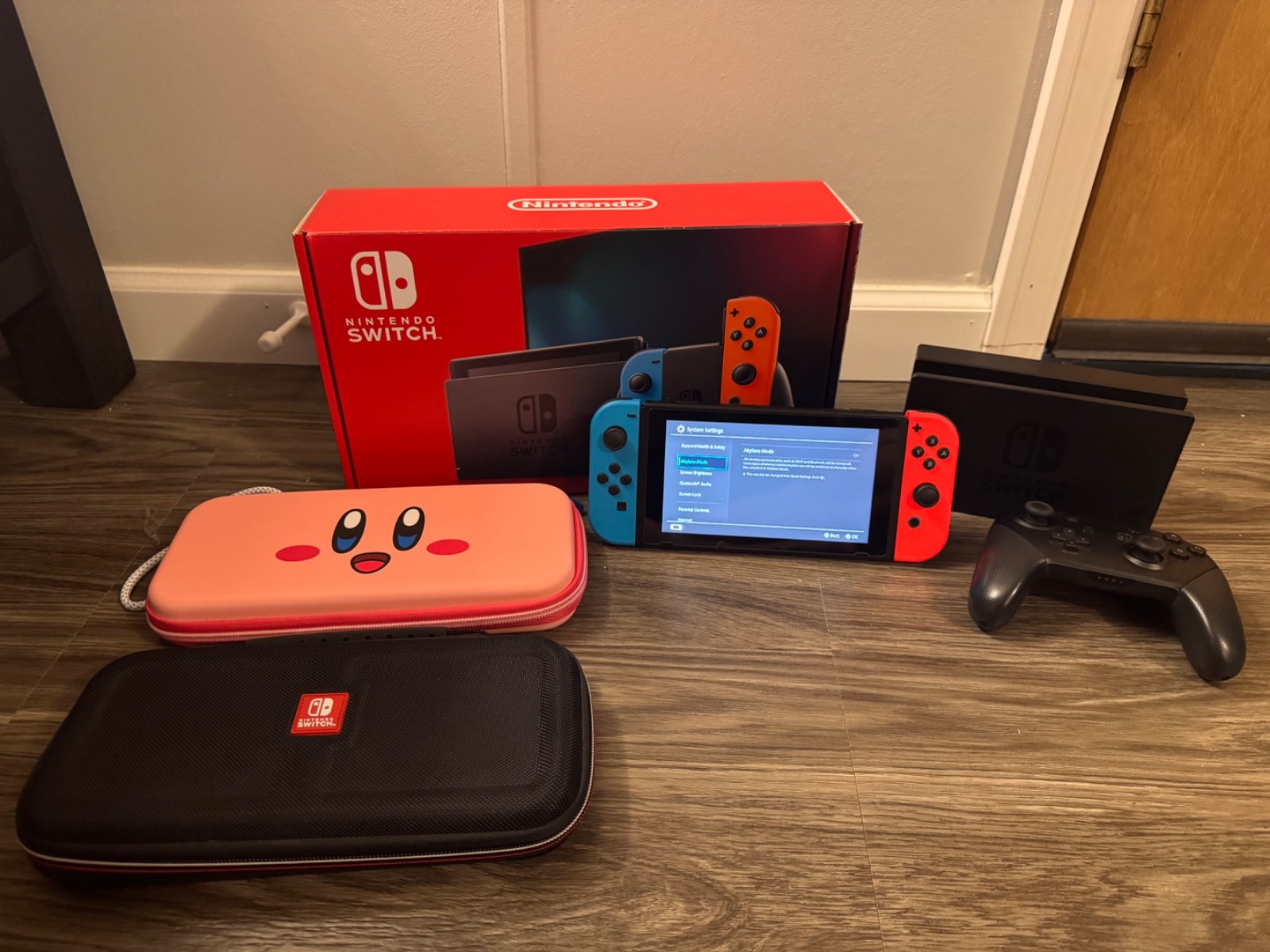 Nintendo Switch 32GB Handheld Console – Neon Red/Neon Blue