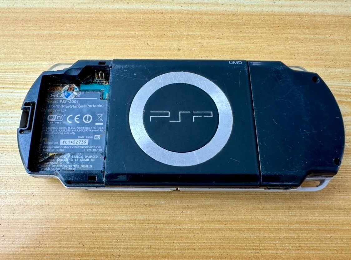 Sony PlayStation PSP 2004 Piano Onyx Charcoal Black Handheld System Console