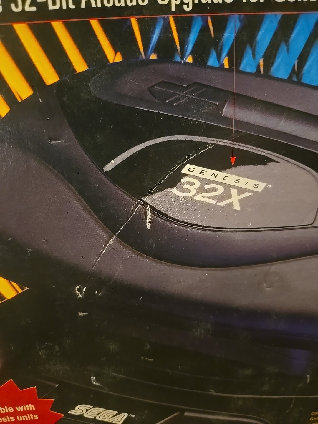 Sega 32X Unit System Console In Box CIB No Cords