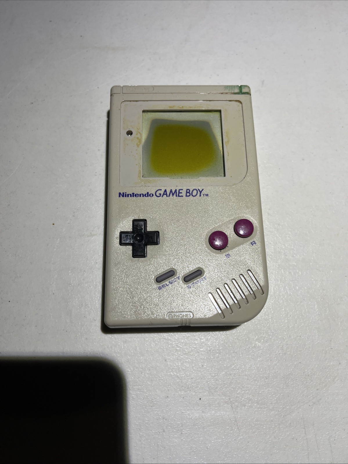 Nintendo GAME BOY.  Used for parts. Not working. DMG-01. 1989 Made In Japan