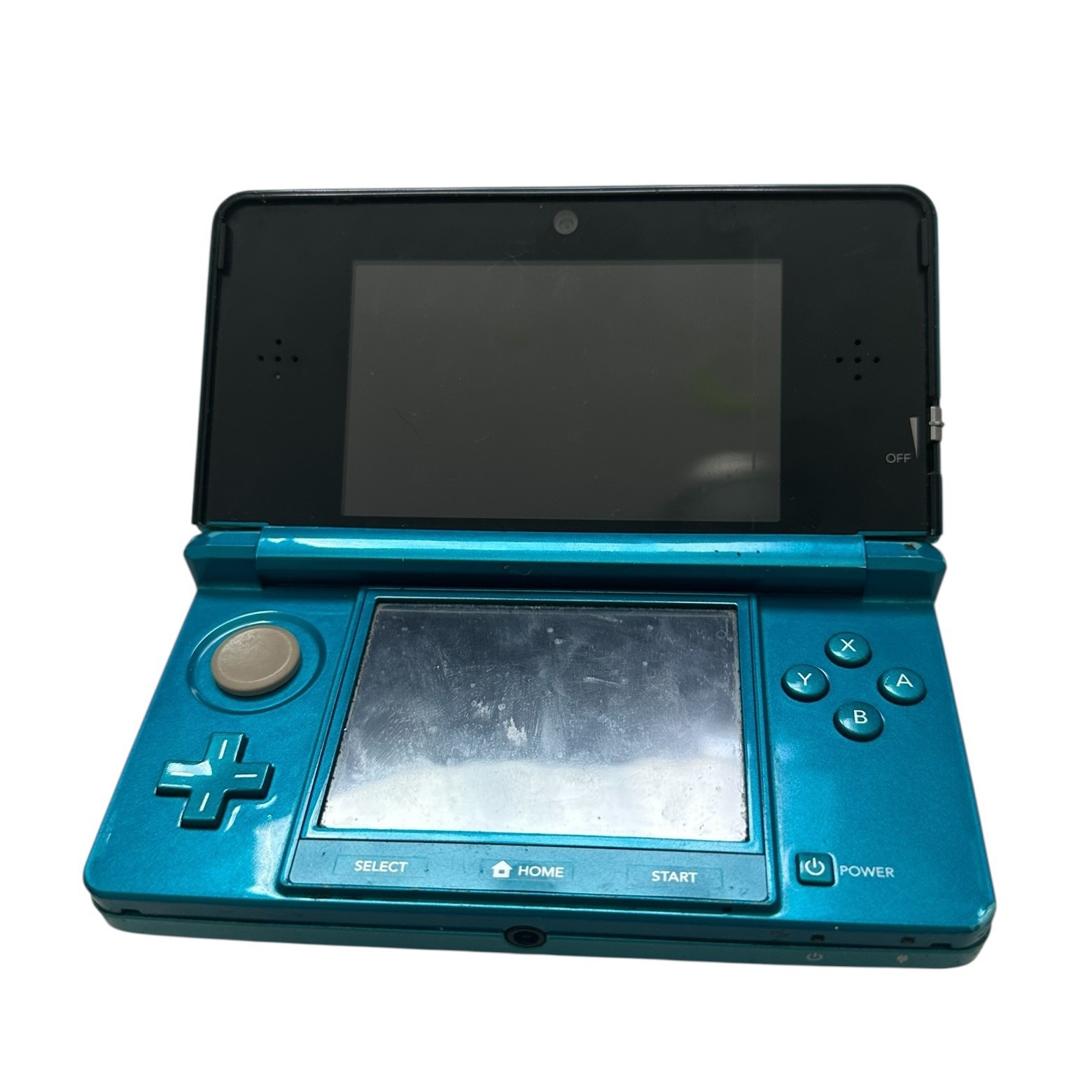 Nintendo 3DS- Aqua BLUE – CTR-001 USA Used NOT Tested