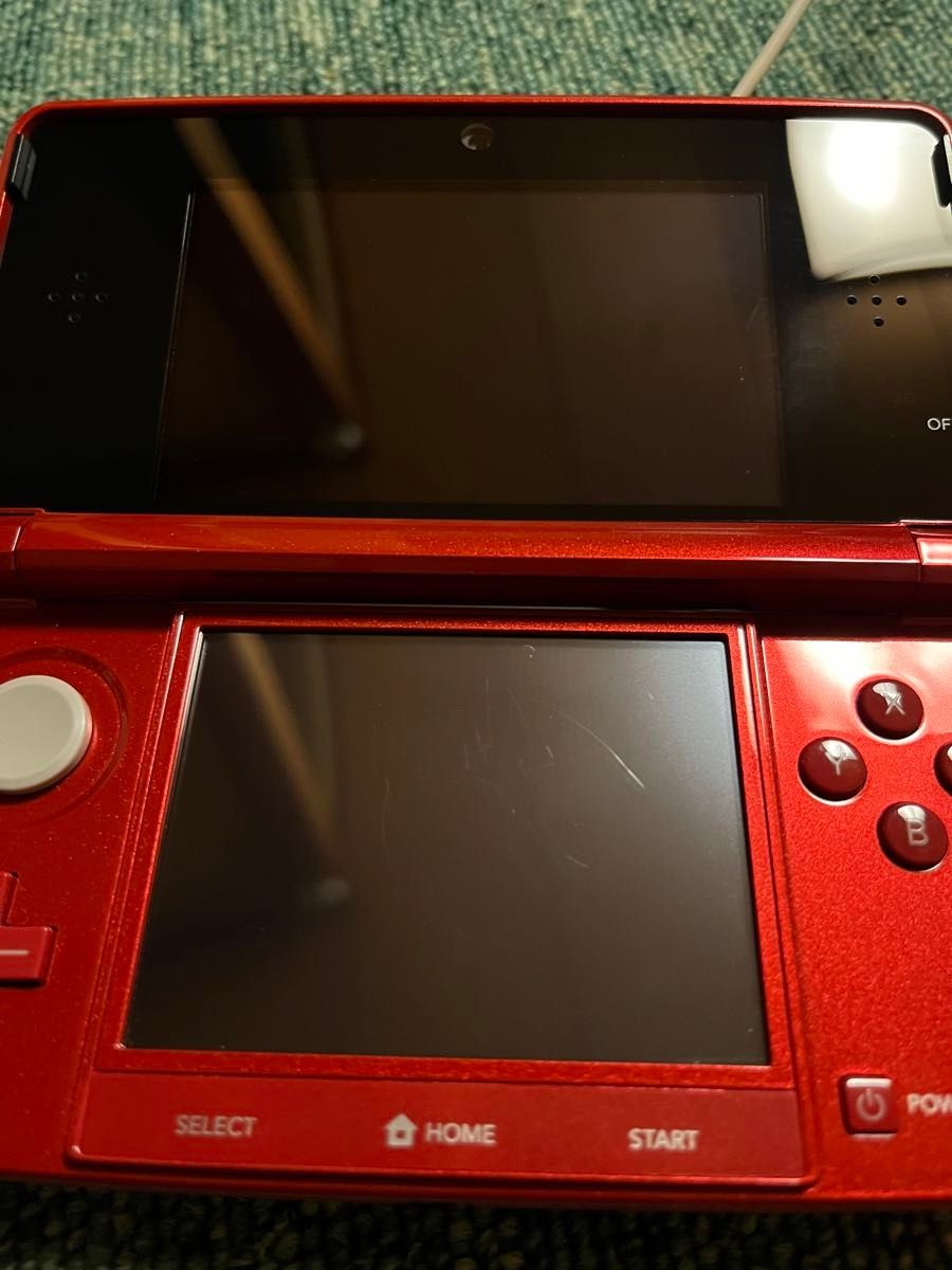 Nintendo 3DS Metallic Red Used, Tested and Working