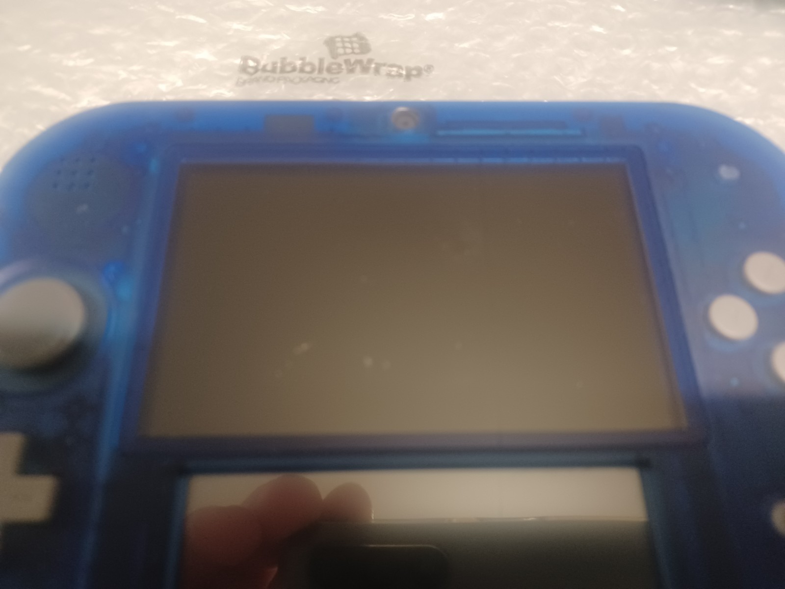 Nintendo 2DS Transparent Blue in box working